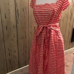 Eshakti coral bunny rabbit dress